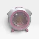 MOCHILA DISEÑO DESPERTADOR PARA GATO