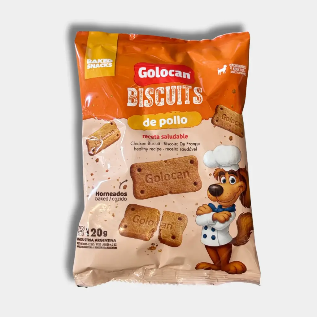 BISCUITS GOLOCAN DE POLLO 120G